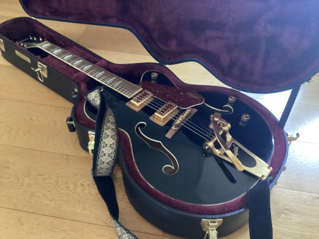 Gitaar, Hollow body, Met versterker, Zo goed als nieuw, Ophalen