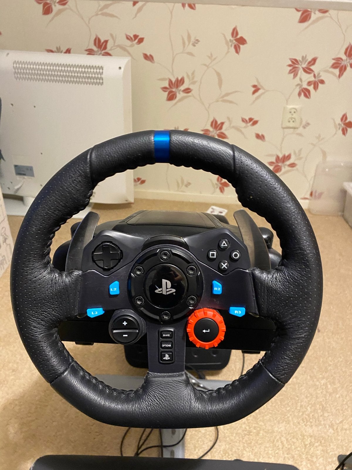 Playseat met Logitech racestuur en schakelpook, Ophalen of Verzenden, Zo goed als nieuw, Playseat of Racestoel, PlayStation 4
