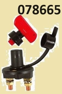 078665 Hoofdschakelaar 12V - 100A. € 14,95, Ophalen of Verzenden, Nieuw, Motor en Techniek