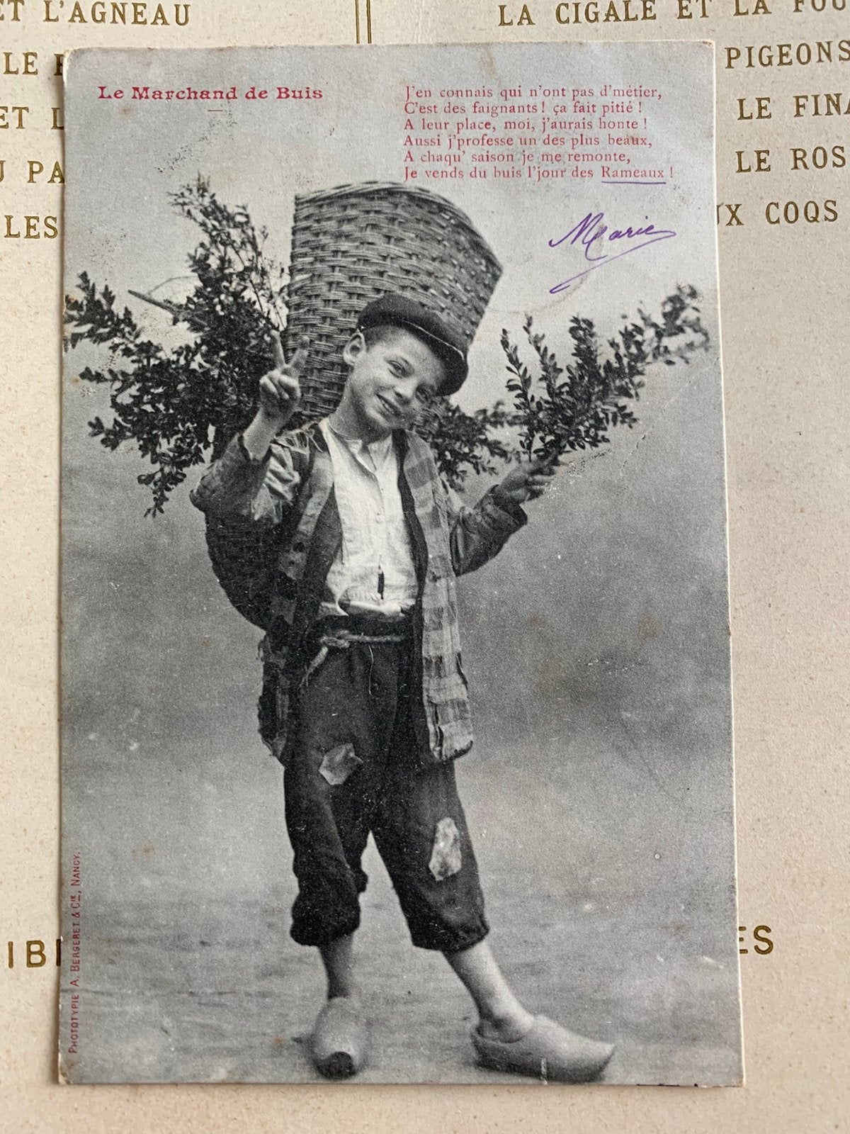 1904 Le Marchand de Buis - de Buxushandelaar (GG), Ophalen of Verzenden, Voor 1920, Gelopen, Ambachten of Beroep