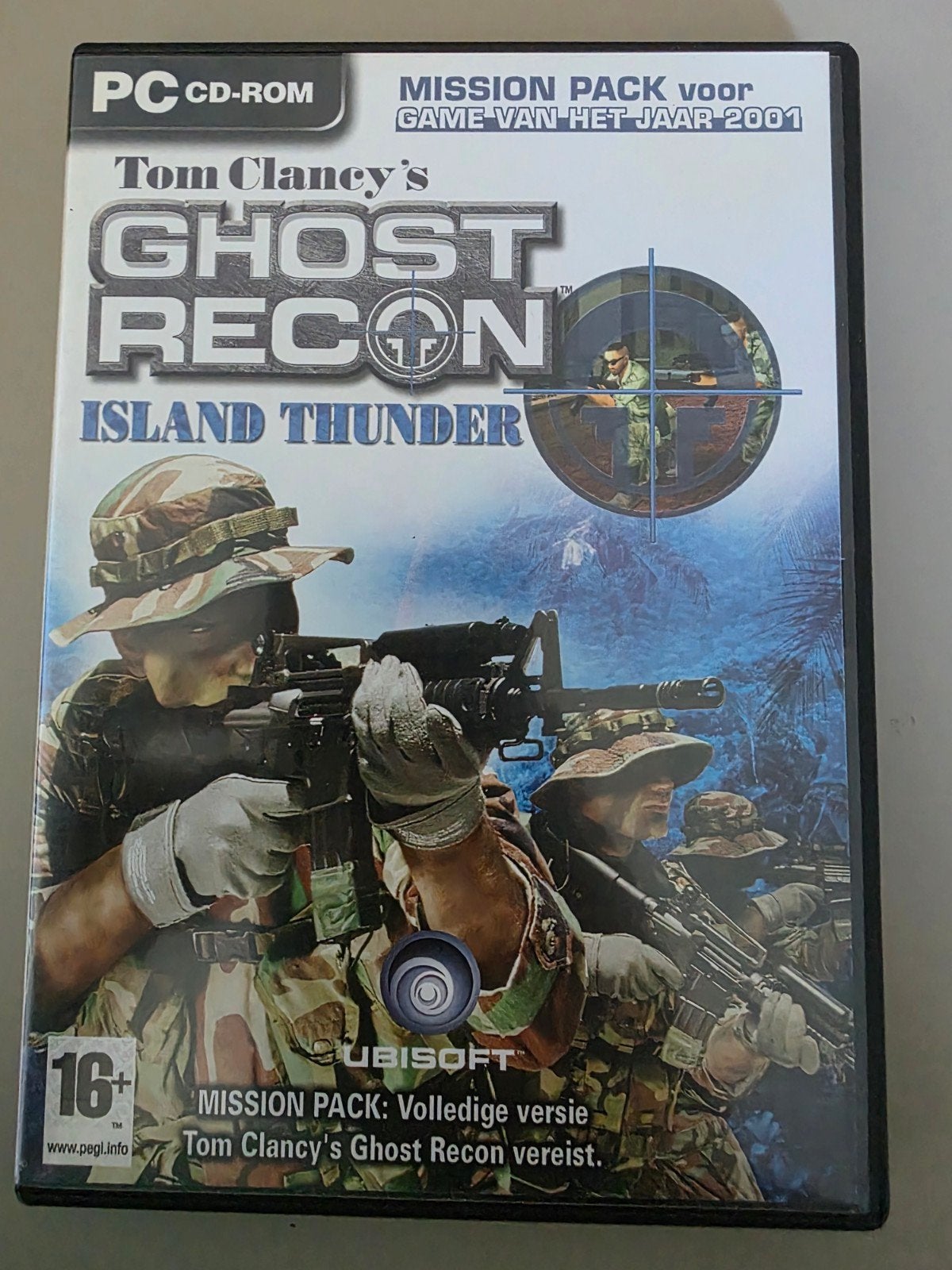 Pc game Tom Clancy's Ghost Recon island thunder, 1 speler, Ophalen of Verzenden, Zo goed als nieuw, Strategie en Constructie
