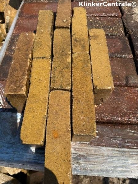 150m2 geel brons gebakken klinkers waalformaat straatstenen