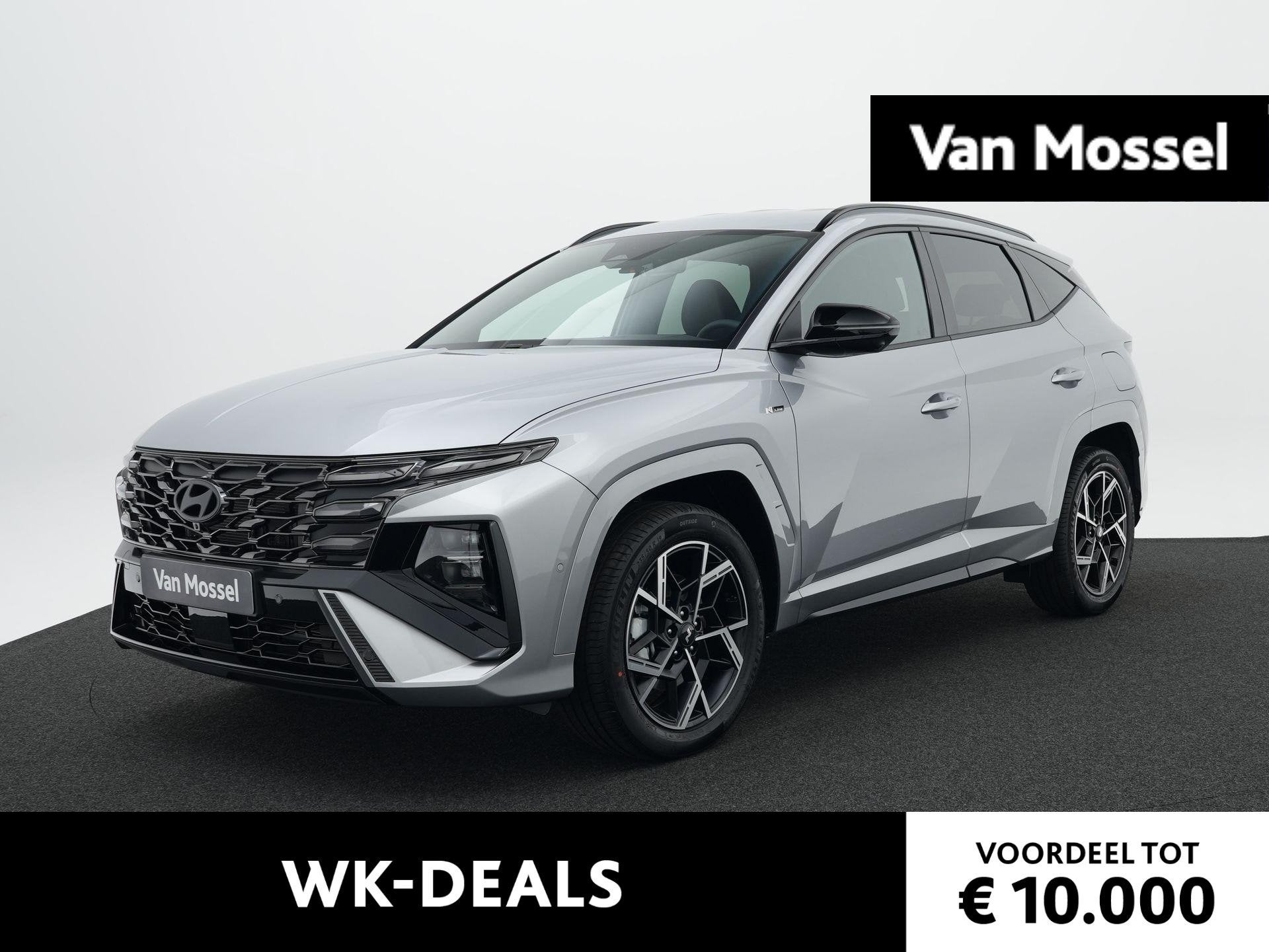 Hyundai Tucson 1.6 T-GDI HEV N Line | 1510kg Trekgewicht | 3, Auto's, Hyundai, 238 pk, Euro 6, 4 cilinders, Met garantie (alle)
