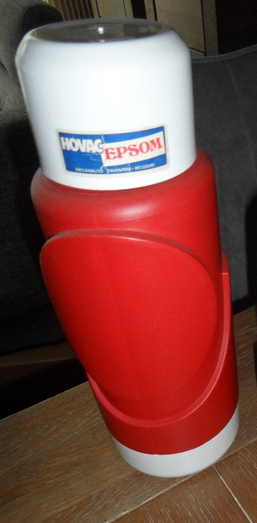 Rode thermofles, Hovac Epsom, Overige materialen, Thermoskan, Overige merken, Ophalen of Verzenden