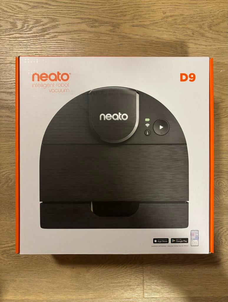 Neato D9 robotstofzuiger nieuw in doos, Nieuw, Ophalen of Verzenden, Robotstofzuiger, 2000 watt of meer