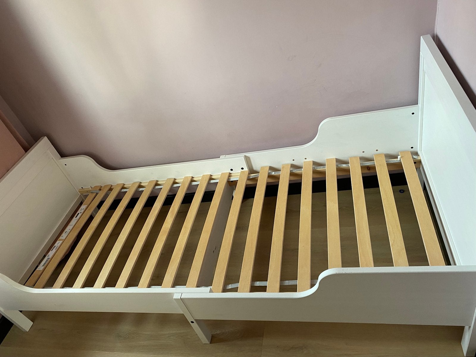 Ikea meegroeibed SUNDVIK met lattenbodem, Ophalen, Gebruikt, 70 tot 85 cm, Lattenbodem