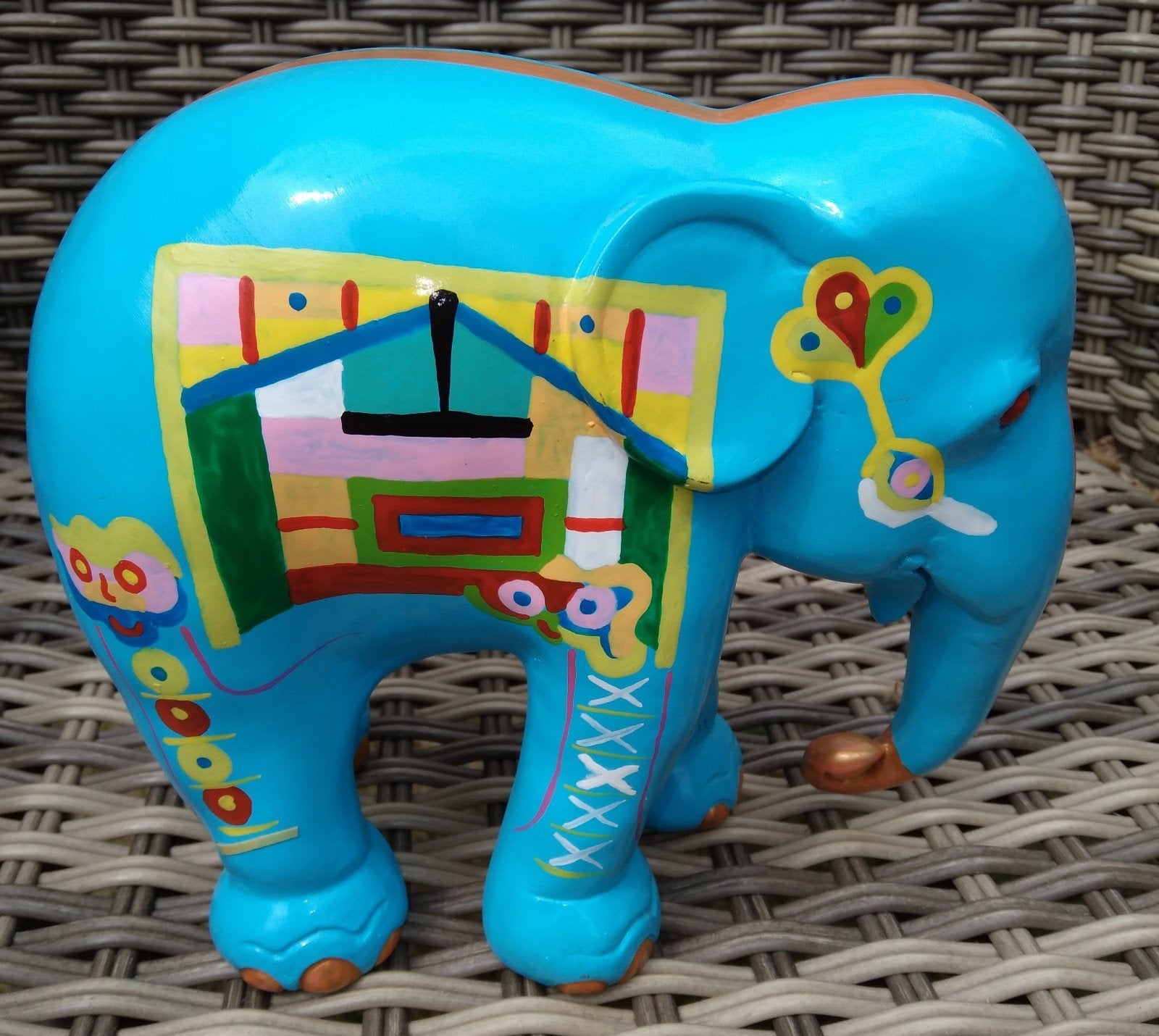 Elephant Parade Olifant "Joke" 15 cm hoog, Ophalen of Verzenden, Zo goed als nieuw, Dier