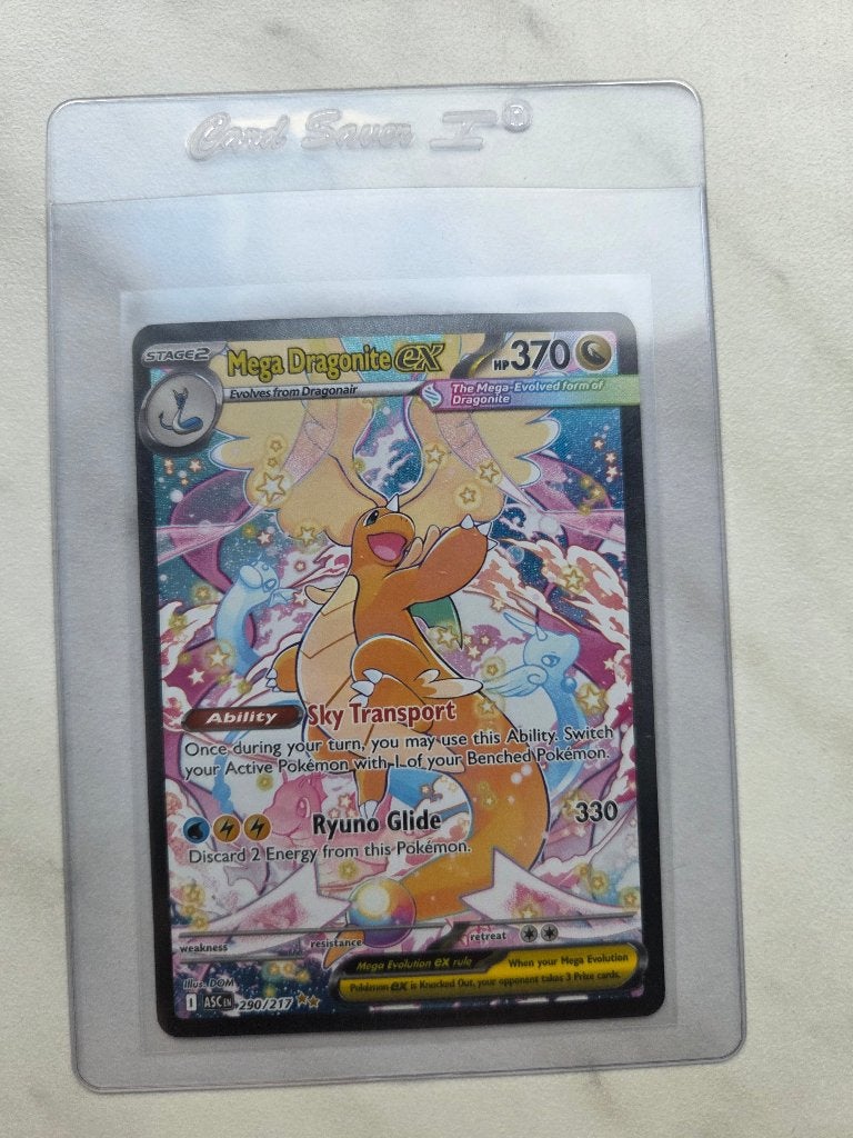 Pokemon Dragonite ascended heroes alt sar, Ophalen, Zo goed als nieuw, Meerdere kaarten