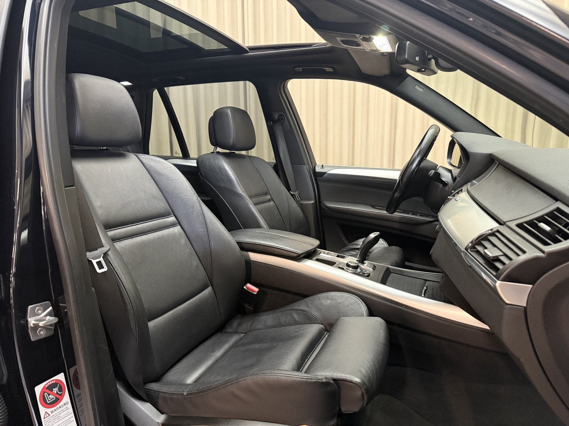 BMW X5 xDrive40d M-Sport Full Option / Carbon Schwartz / Key, Auto's, Euro 5, Gebruikt, 2993 cc, Leder