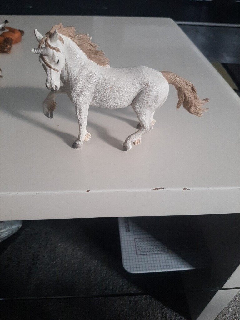 Eenhoorn (2014) dierfiguur Mojo, Verzenden, Gebruikt, Paard, Beeldje of Figuurtje