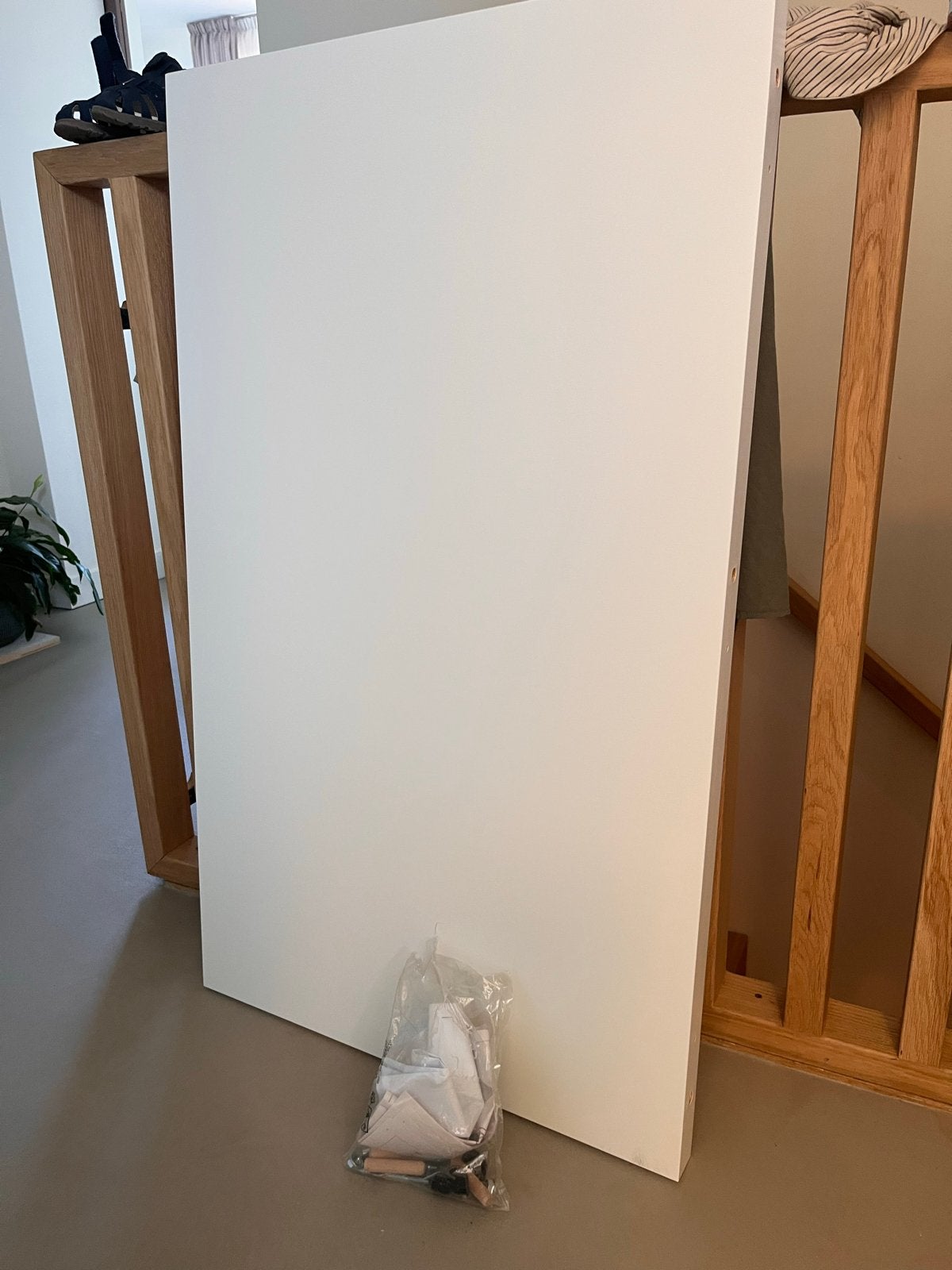 IKEA Malm eenpersoons hoofdbord met schroeven, Huis en Inrichting, Slaapkamer | Bedden, Ophalen, 90 cm, Eenpersoons, Wit