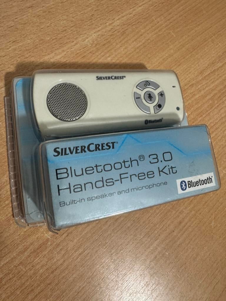 Bluetooth Hands-Free Kit Silvercrest ( Nieuw in verpakking ), Ophalen of Verzenden, Zo goed als nieuw