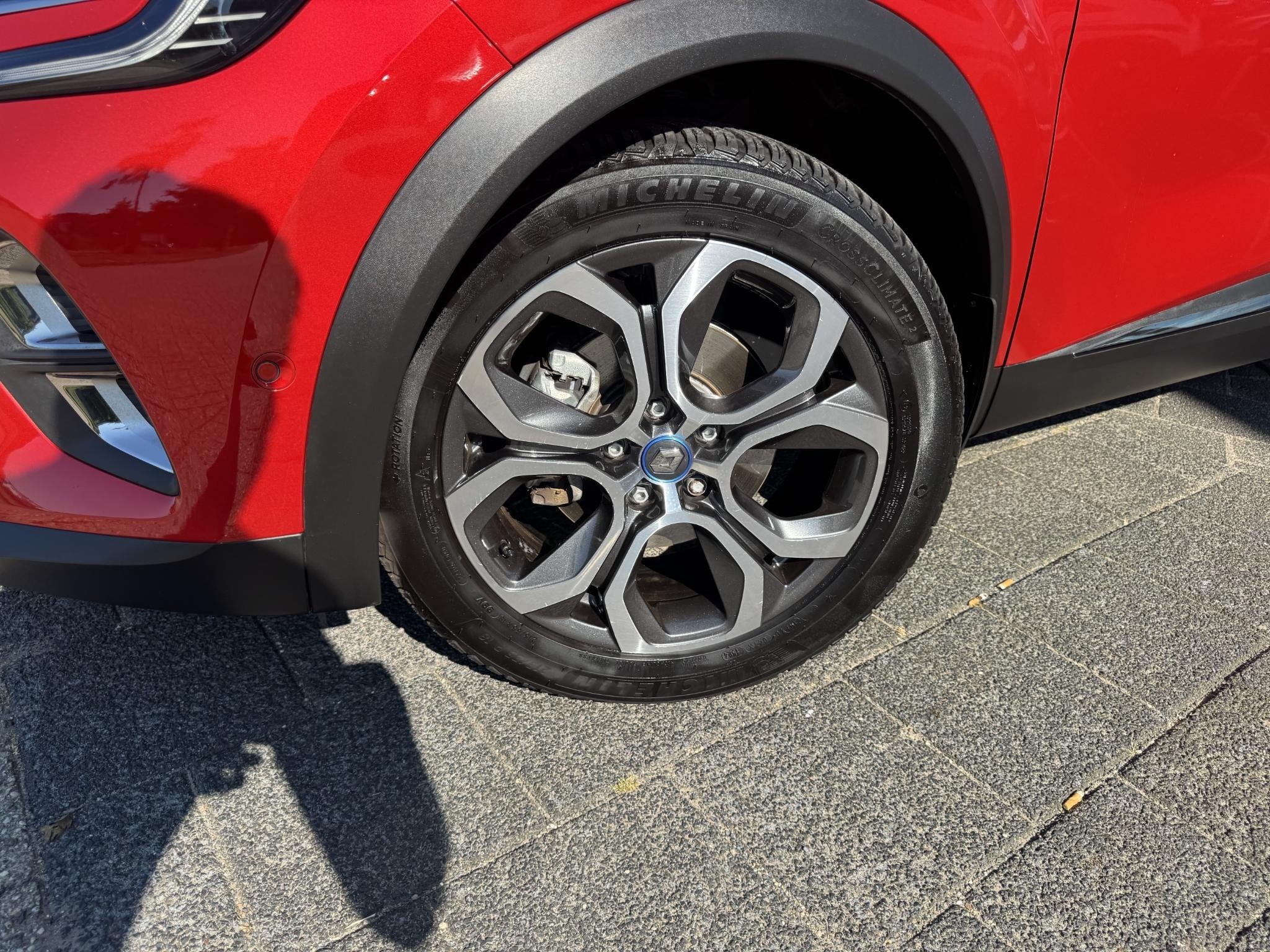 Renault Captur 1.6 E-Tech Plug-in Hybrid 160 Intens Eerste E, Auto's, Renault, Stof, Gebruikt, 4 cilinders, Parkeersensor