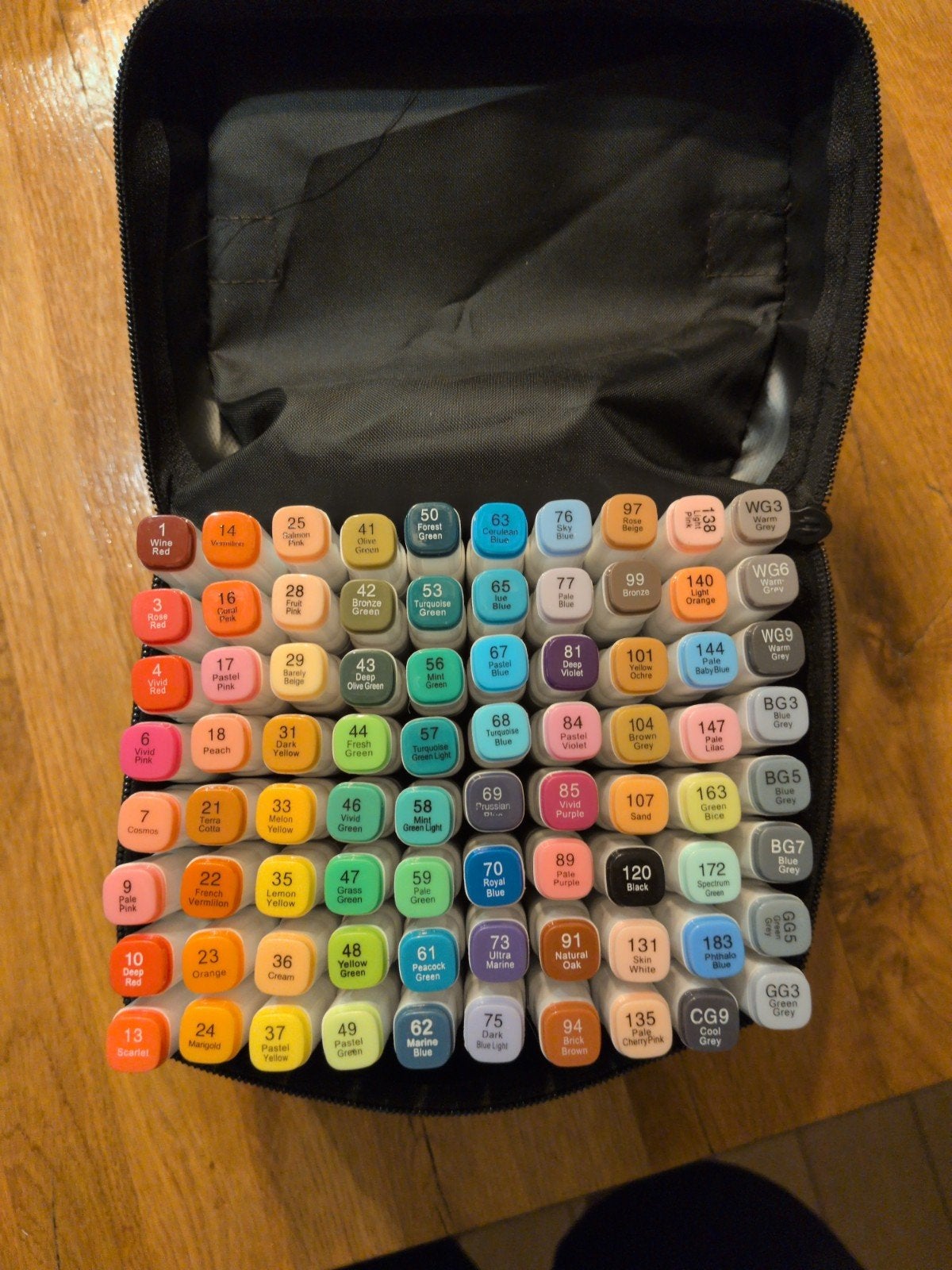Tongfushop Twin Marker Set - 80 Stuks, Ophalen of Verzenden, Zo goed als nieuw, Potlood of Stift