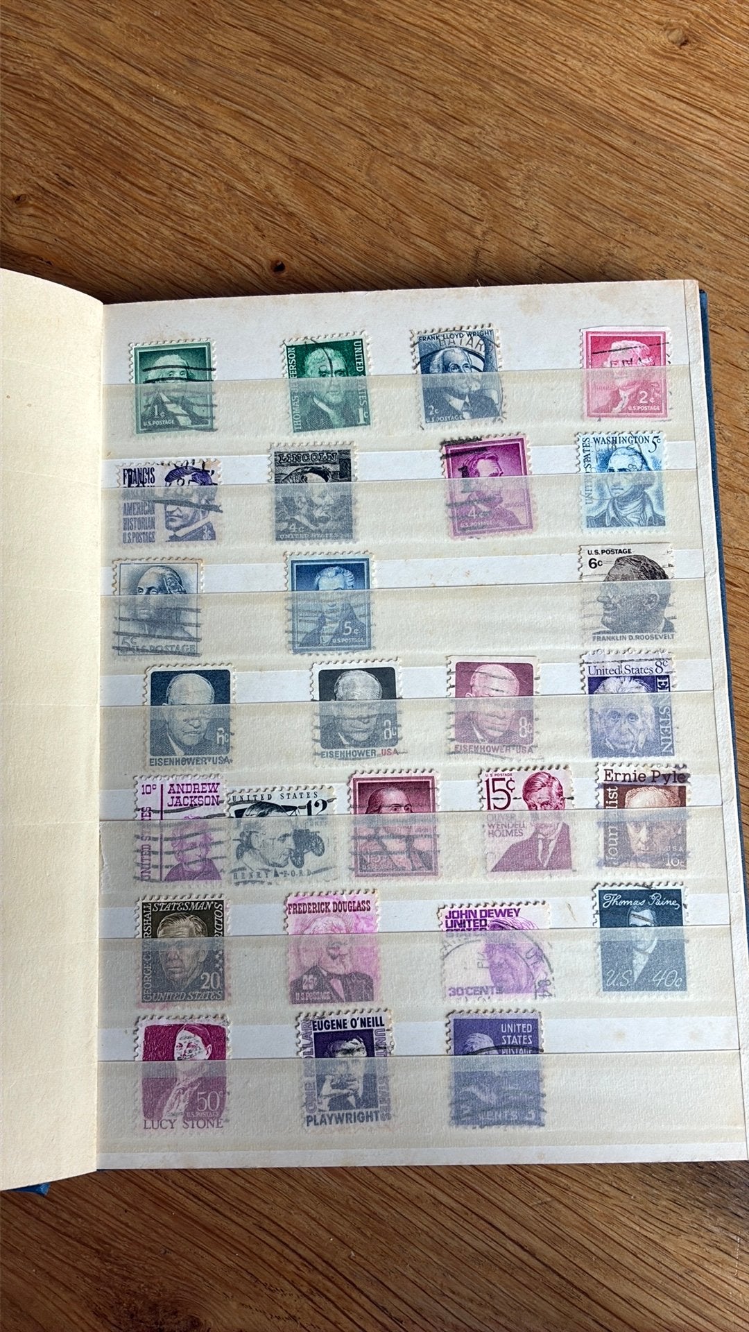 Postzegelverzameling USA incl. boek, Ophalen of Verzenden, Noord-Amerika