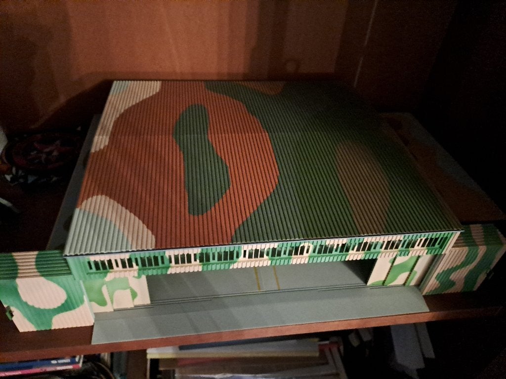 Faller hangar 144111 H0, Overige merken, 1:72 tot 1:144, Helikopter, Ophalen of Verzenden
