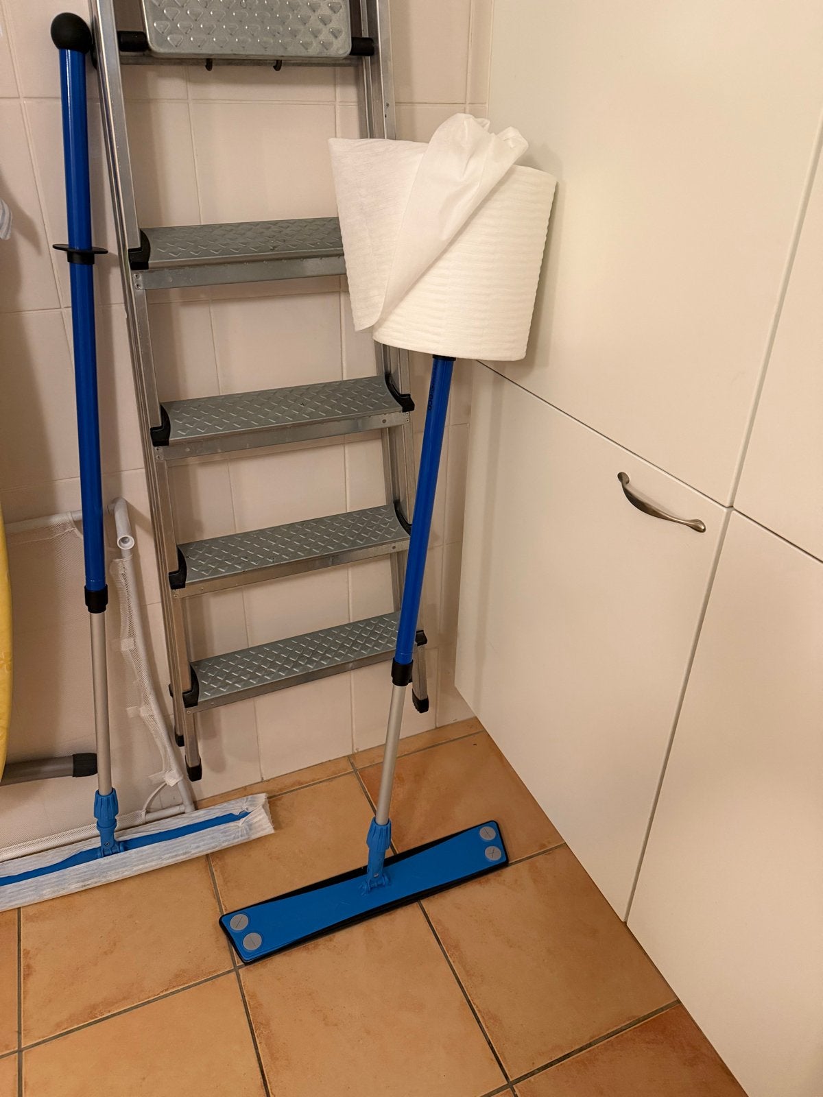 Stofwisser set pro met rol static 3D stofwisdoeken, Ophalen, Mop of Dweil