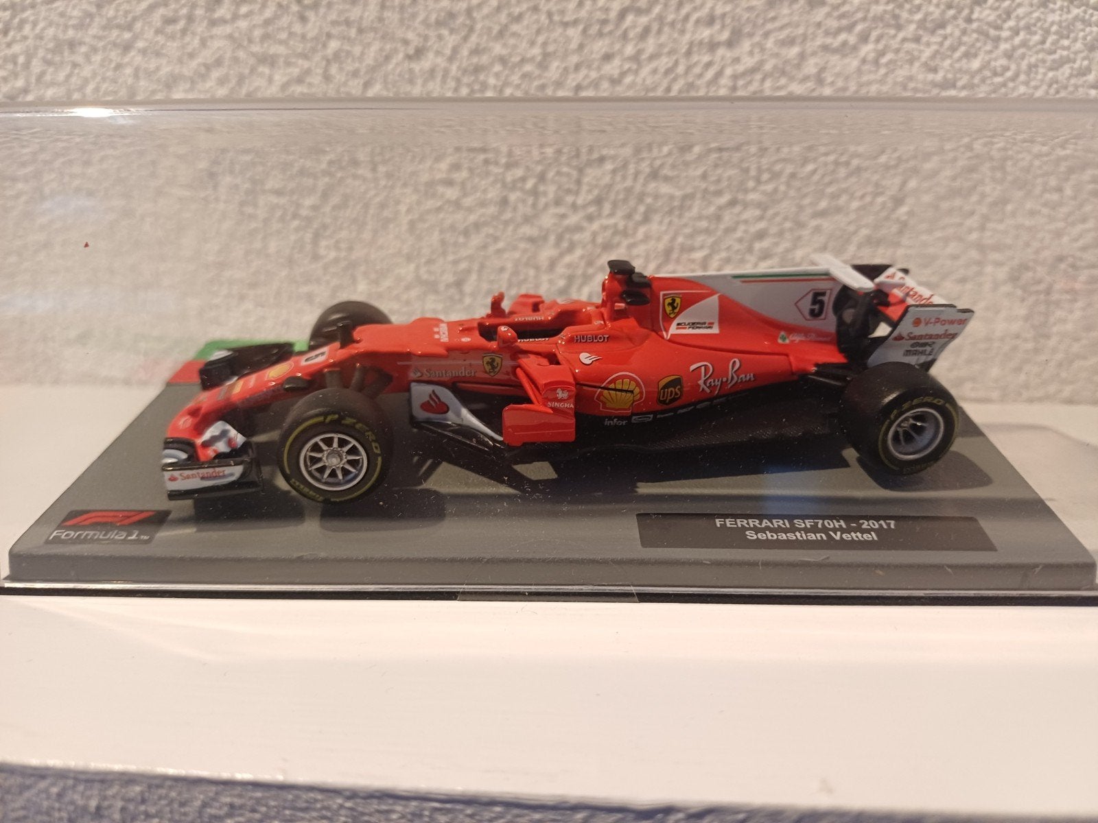 Ferrari F1 Seb Vettel 2017, Ophalen of Verzenden, Nieuw, Auto, Bburago