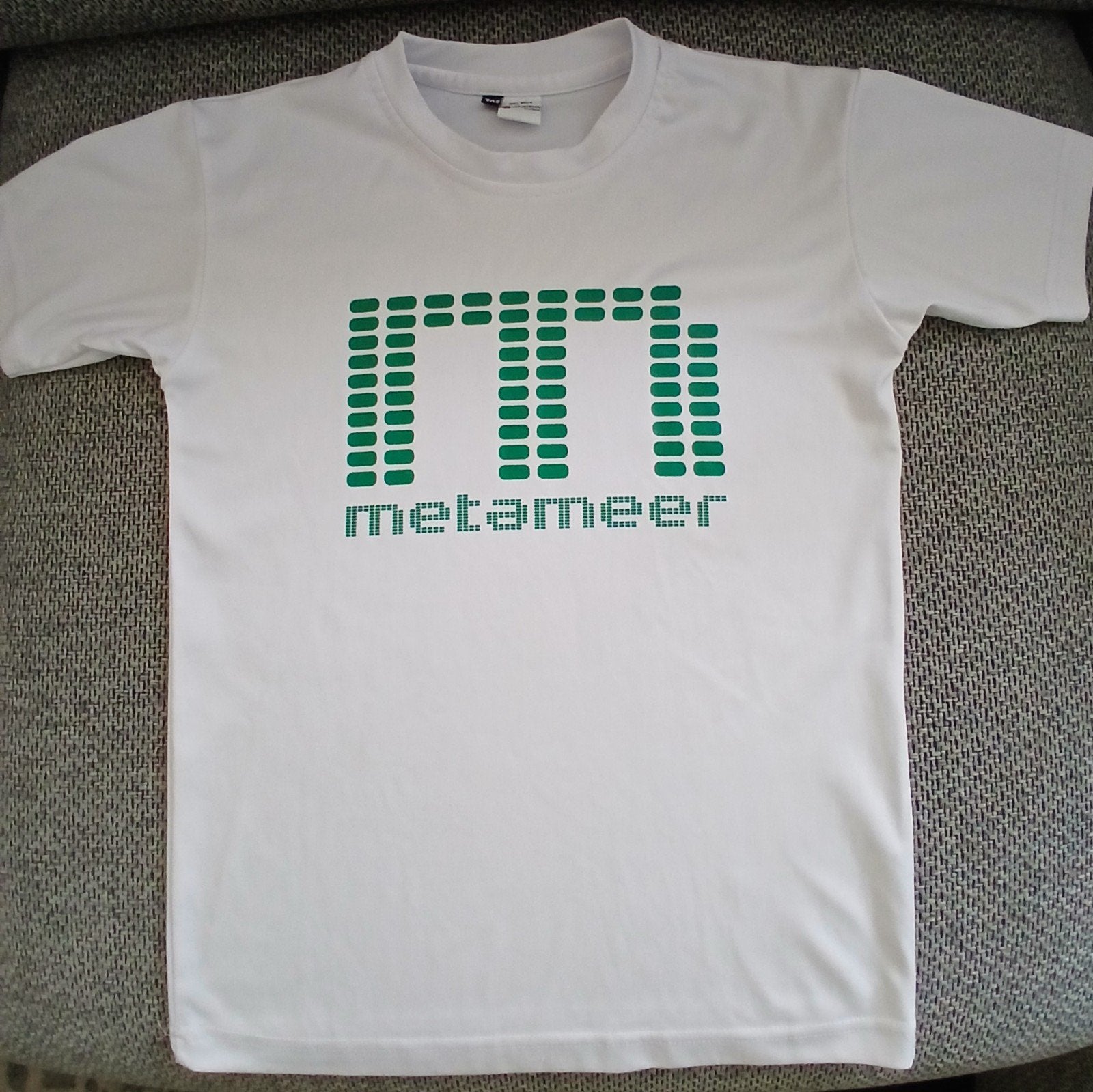 Wit sportshirt van Metameer, maat xs, Kleding | Heren, Sportkleding, Ophalen of Verzenden