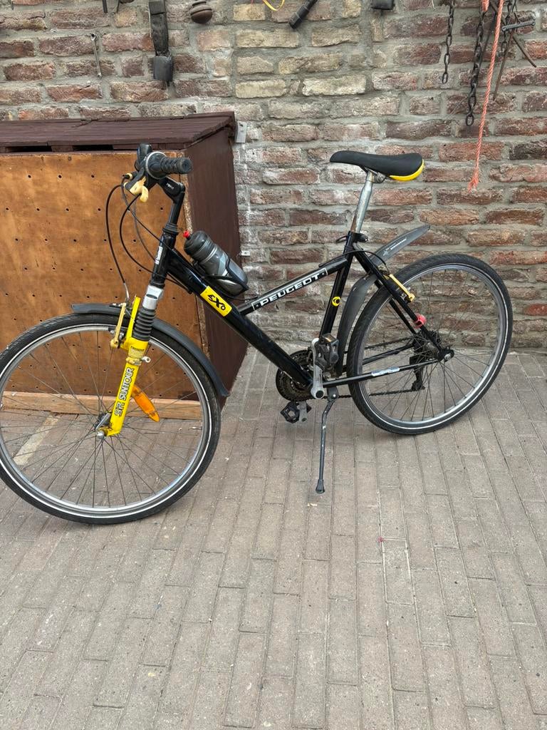 Peugeot fiets 26 inch, banden 18 versnellingen., Minder dan 45 cm, Ophalen of Verzenden, Gebruikt, Overige merken