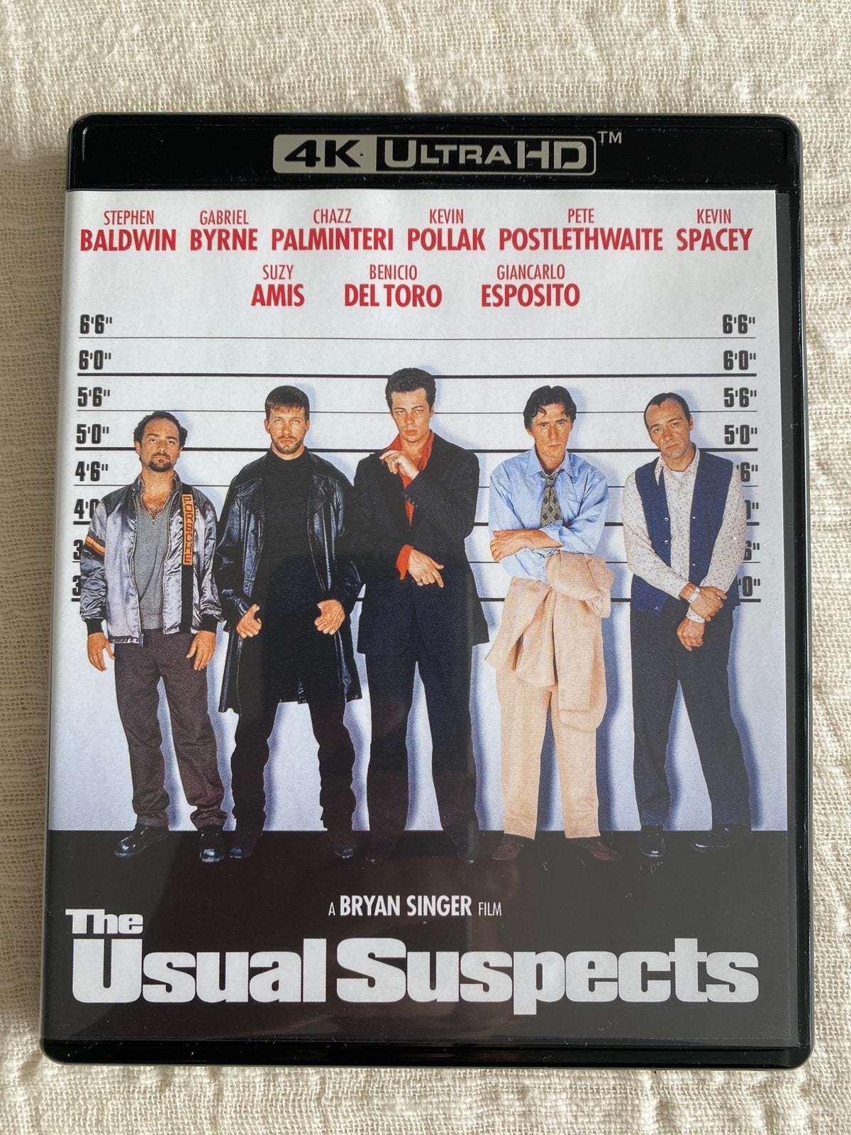 The Usual Suspects (Kino Lorber 4K bluray, regiovrij), Ophalen of Verzenden, Zo goed als nieuw