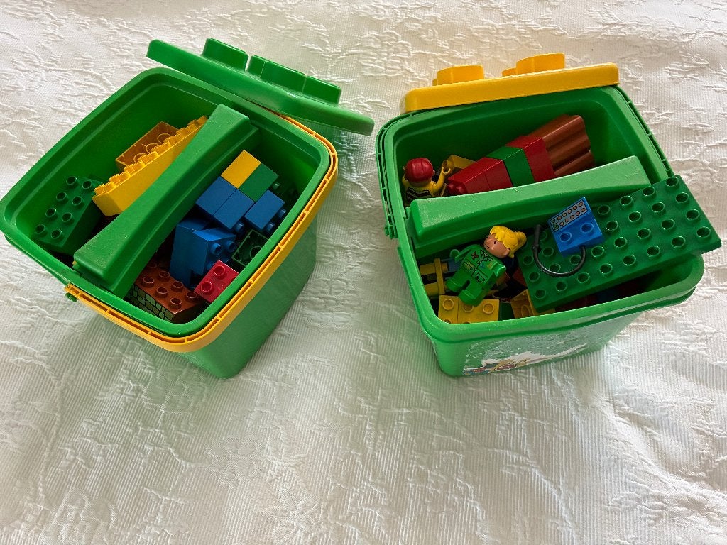 Duplo, 2 emmers, merk Lego
