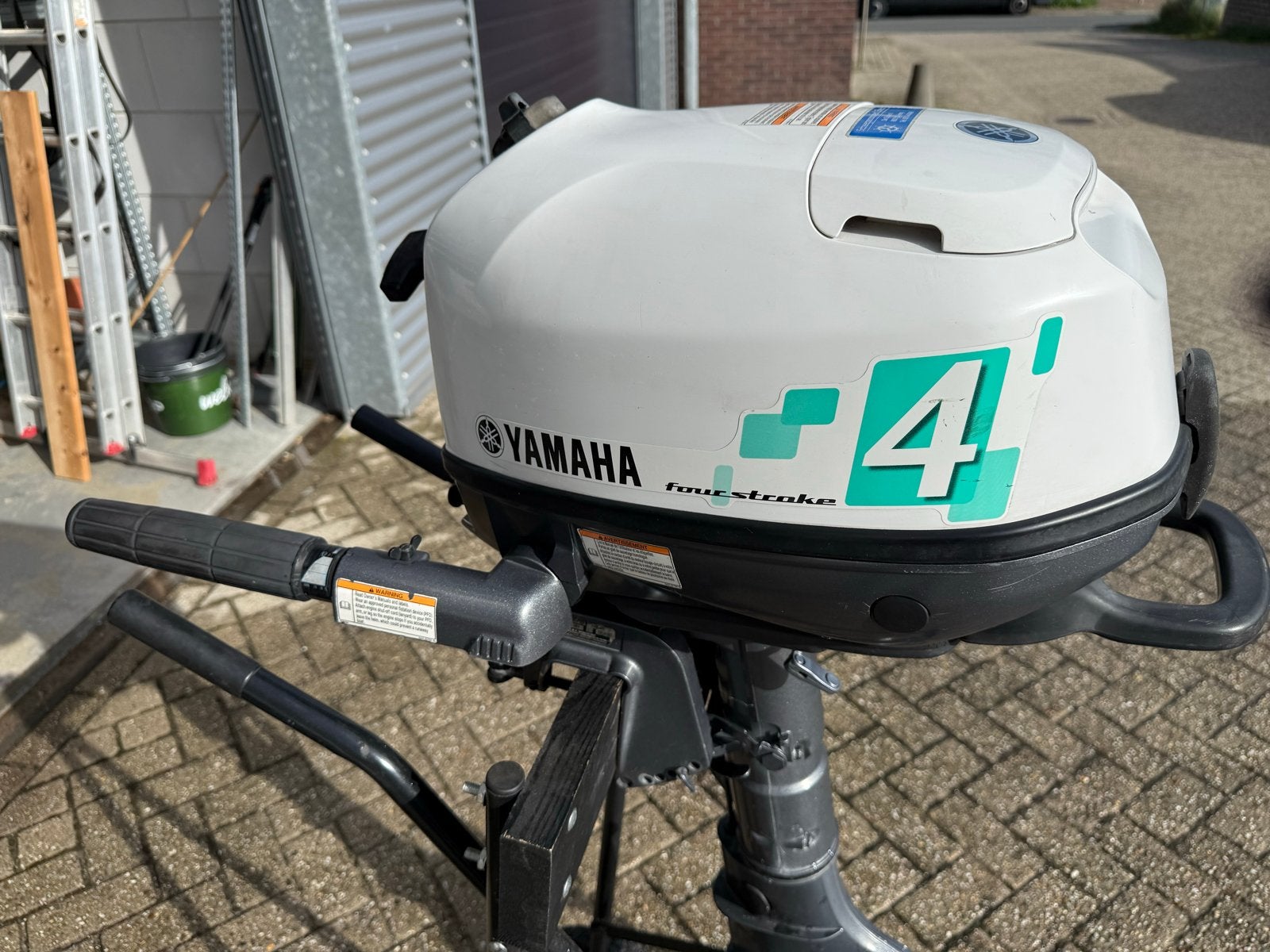 Yamaha 4 pk buitenboordmotor - Fourstroke, Watersport en Boten, Ophalen, Gebruikt, Minder dan 5 pk, Viertaktmotor