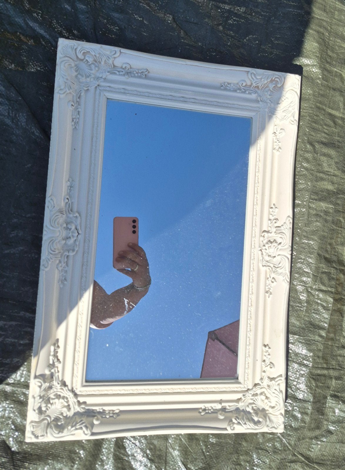 Brocante spiegel, Ophalen of Verzenden