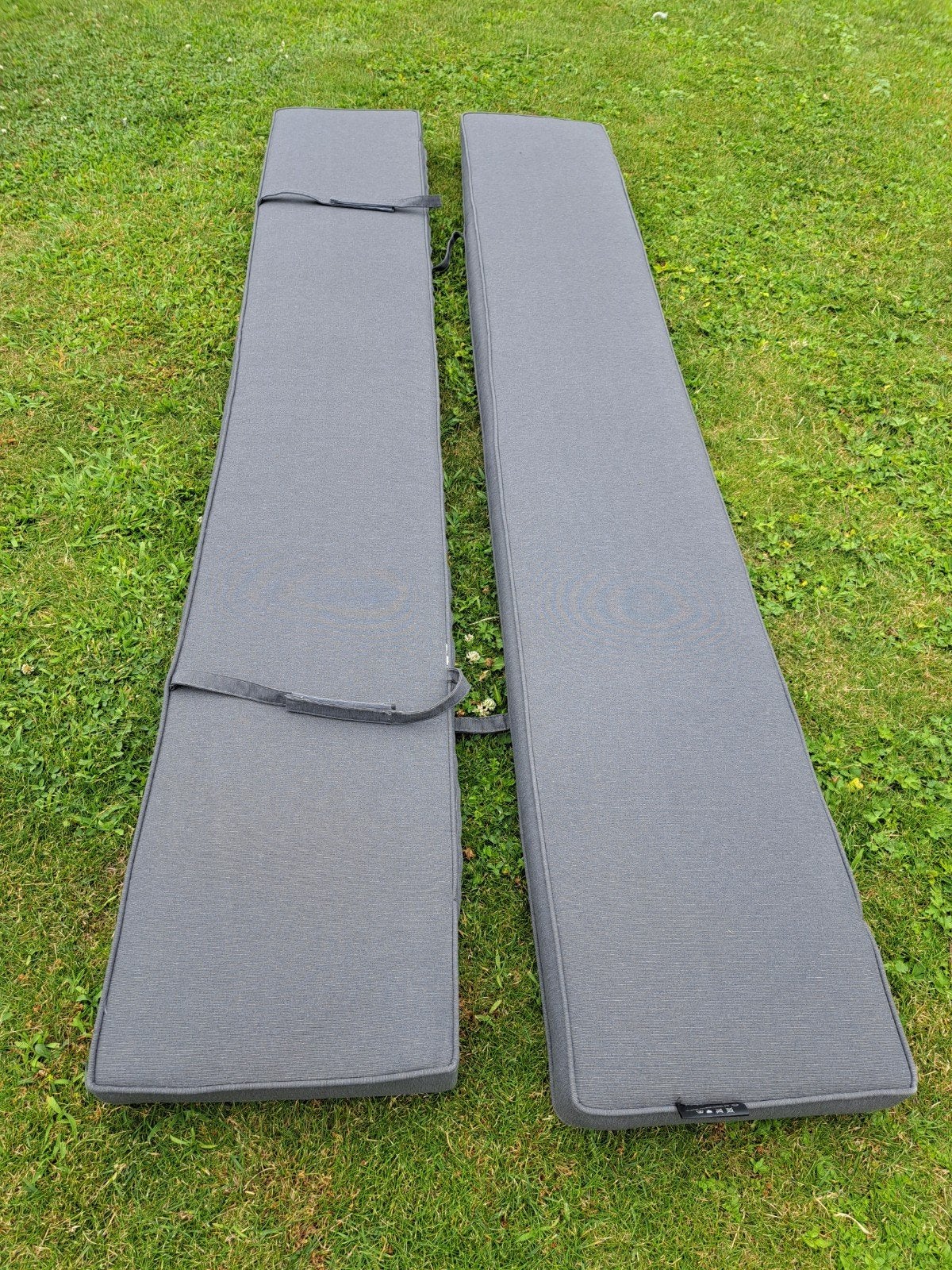 Madison Picknicktafelkussen Panama Grey (27,5x180 cm) set 2, Ophalen, Zo goed als nieuw