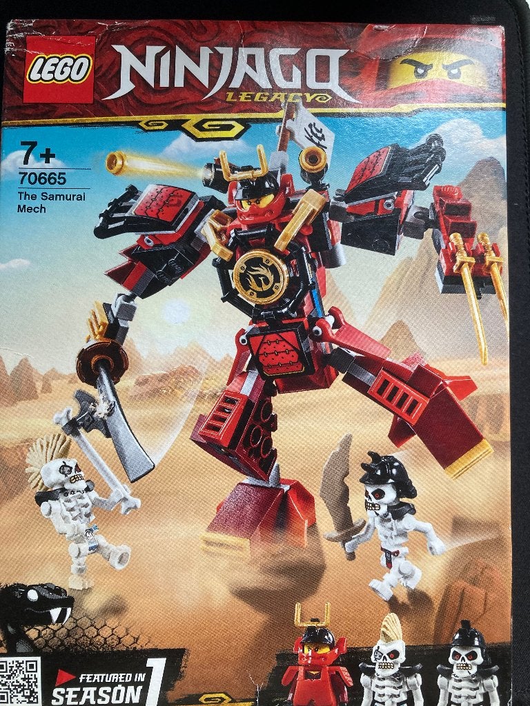 LEGO®-set Ninjago Samoerai Mech (70665), Lego, Ophalen of Verzenden, Zo goed als nieuw, Compleet