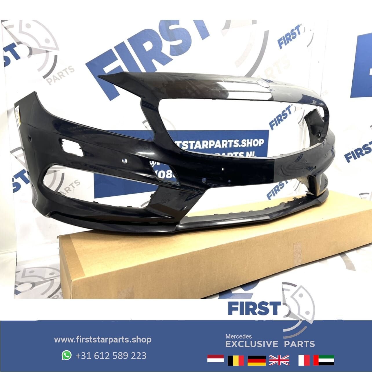 W176 BUMPER AMG LINE VOORBUMPER ORIGINEEL Mercedes A Klasse, Auto-onderdelen, Gebruikt, -, Voor, Ophalen of Verzenden