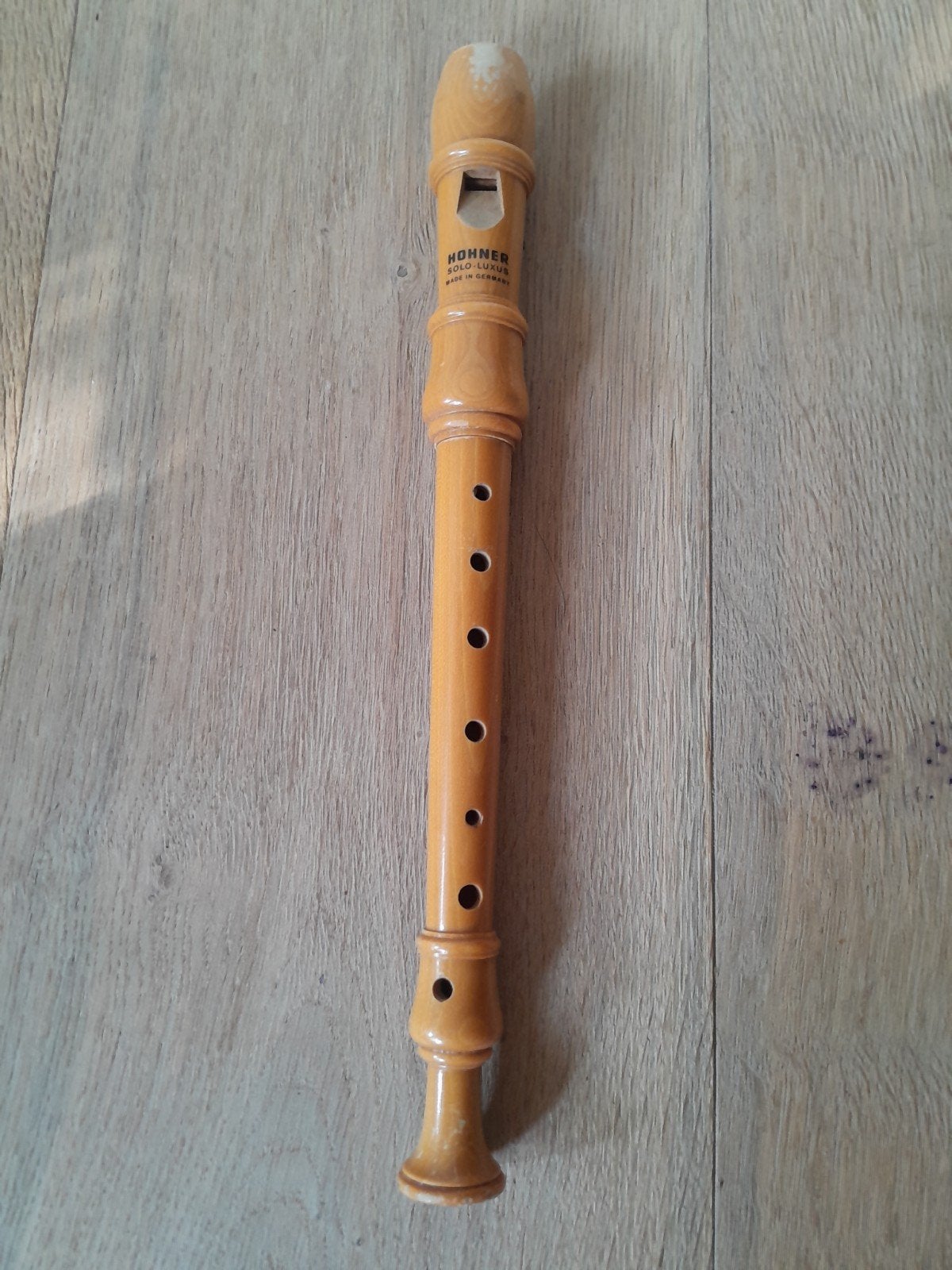 Houten blokfluit Hohner, Ophalen of Verzenden, Gebruikt, Sopraan of Sopranino
