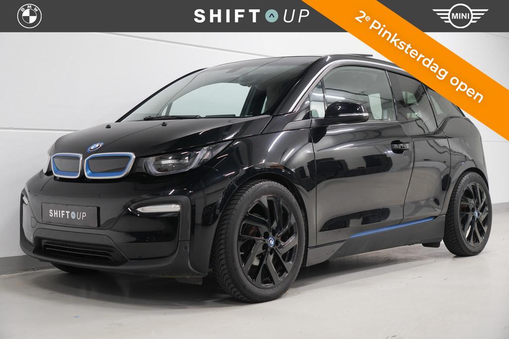 BMW i3 94Ah 33 kWh Schuifdak | Harman Kardon | Camera, 300 km, 33 kWh, 4 stoelen, Zwart