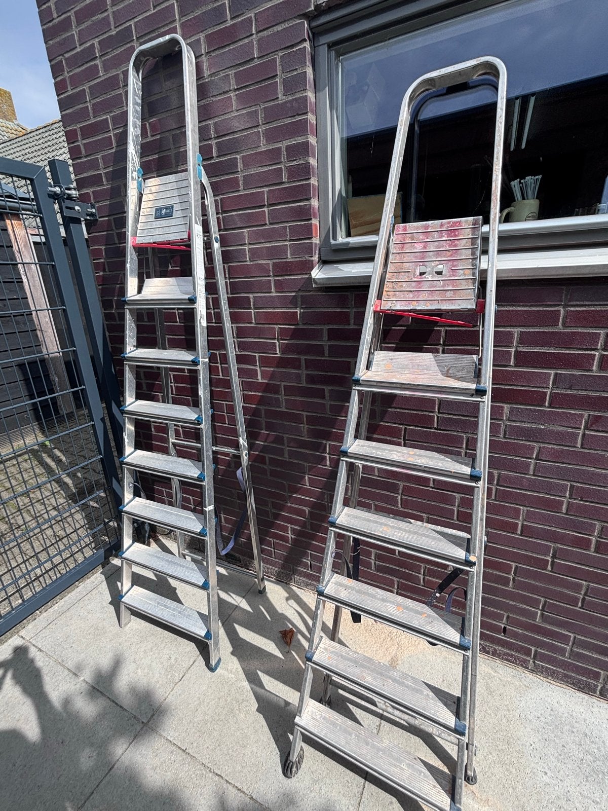 Altrex D807 bordestrap, Doe-het-zelf en Verbouw, Ophalen, Gebruikt, Trap, 2 tot 4 meter
