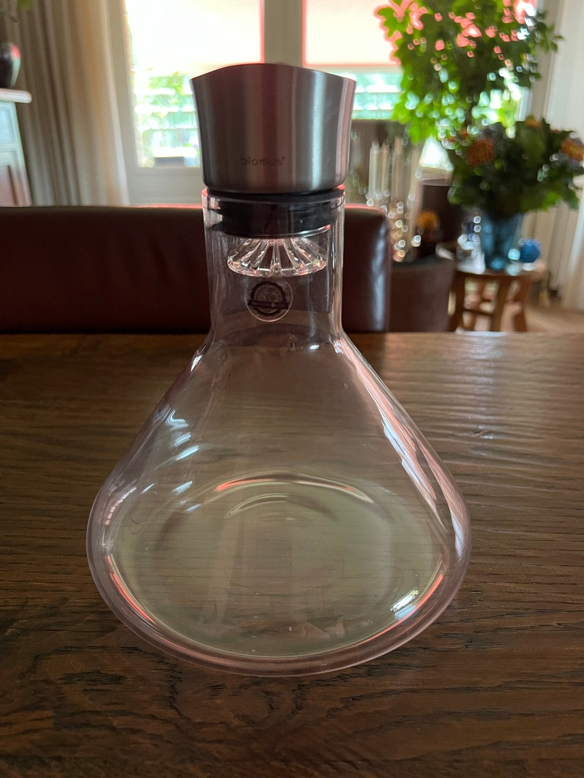 Blomus Delta decanteerkaraf - Nieuw, Huis en Inrichting, Overige typen, Ophalen of Verzenden, Nieuw, Glas