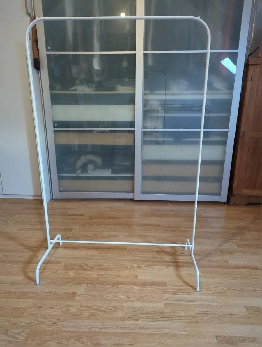 Mulig kledingrek Ikea, 10 stuks, gebruikt, Ophalen of Verzenden, Gebruikt
