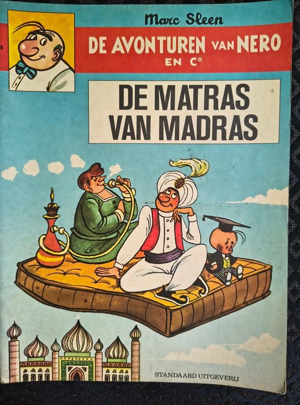 Stripboek De avonturen van Nero en Co: De matras van Madras, Eén stripboek, Ophalen of Verzenden, Gelezen