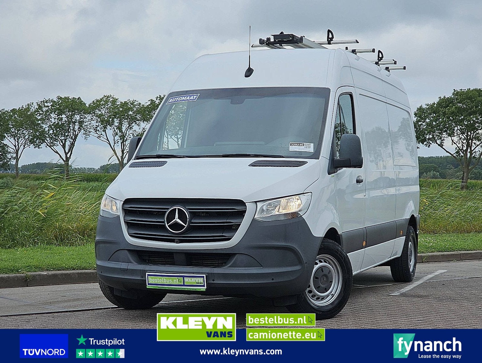 MERCEDES-BENZ SPRINTER 314 ac automaat euro6, Auto's, Automaat, Gebruikt, Euro 6, Wit