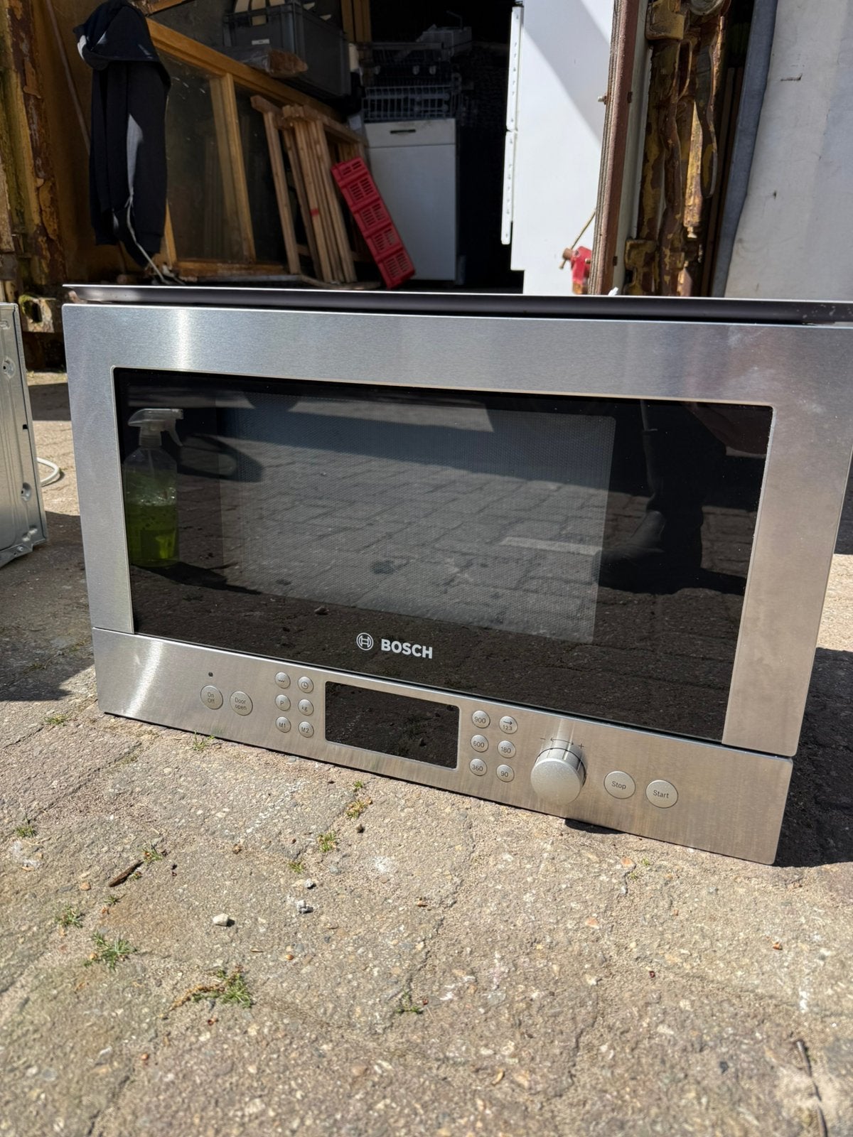 Bosch HMT85G650/02 inbouwmagnetron, Gebruikt, Bosch, Combi-oven, Inbouw