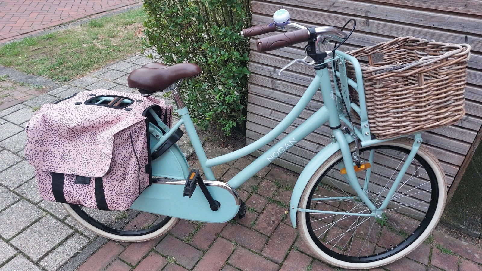 Mooie meisjesfiets 24 inch aqua blauw, Ophalen, Gebruikt, 24 inch, Nogan
