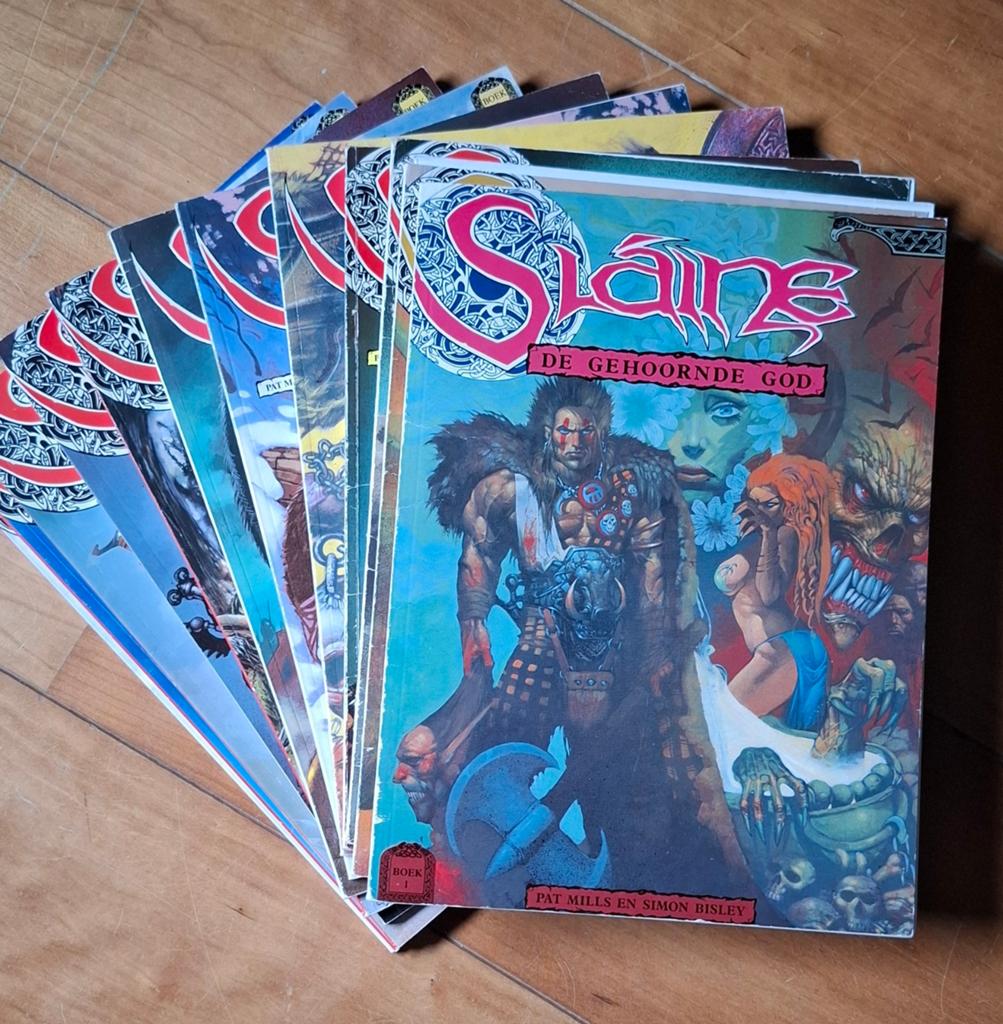 Sláine comics 12 stuks, Meerdere stripboeken, Ophalen of Verzenden, Gelezen, Pat Mills en o.a. Simon Bisley