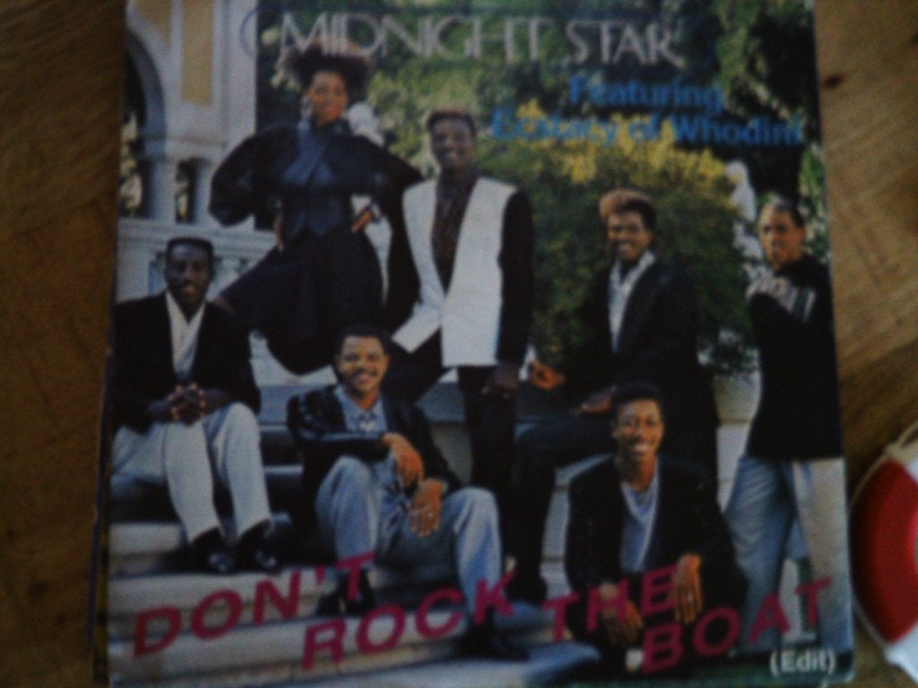 Midnight Star  Don't Rock The Boat (Edit) Vinyl Single 25jul, 7 inch, Ophalen of Verzenden, Zo goed als nieuw, Fotohoes