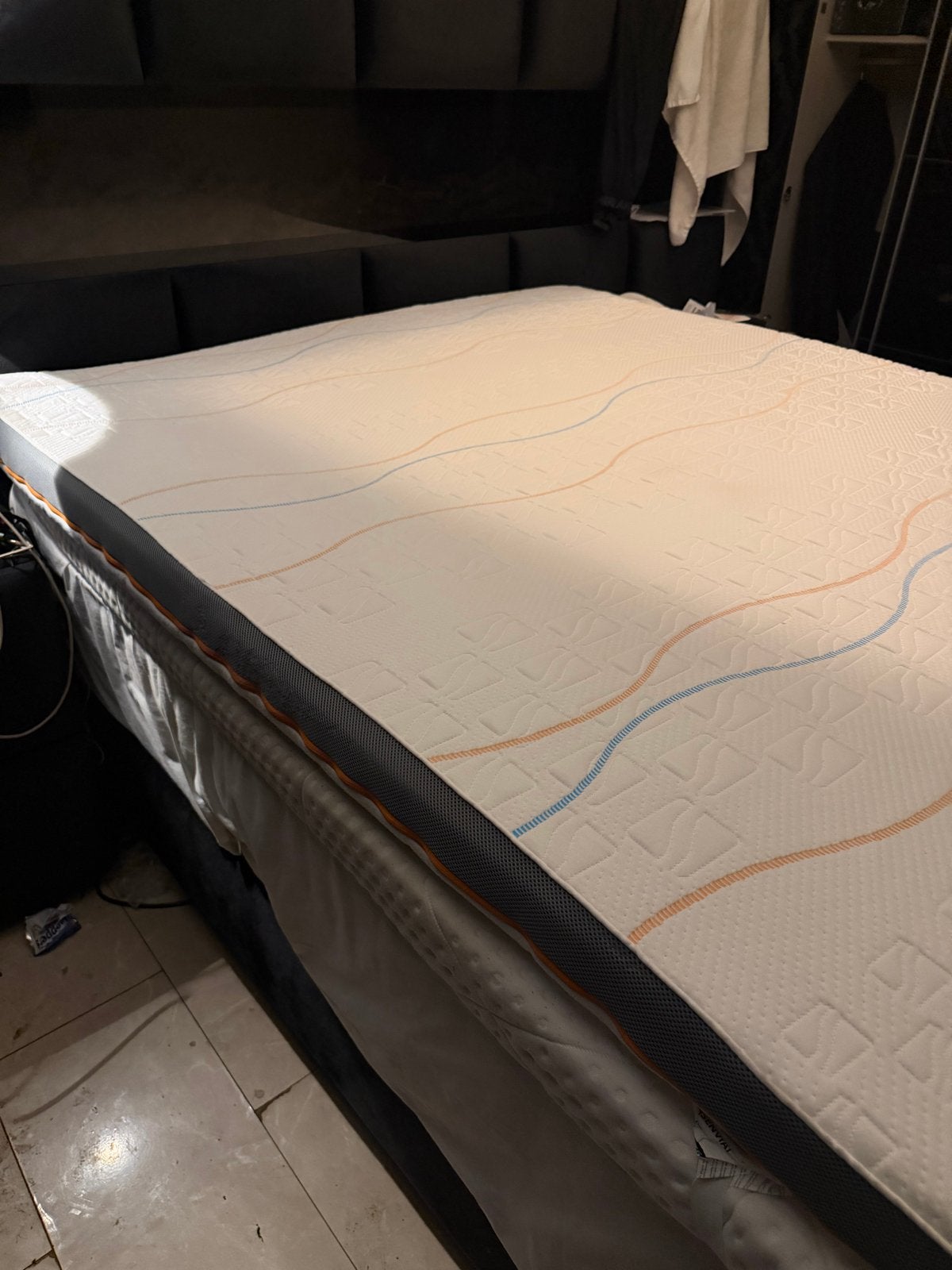 Topper 160x200 zo goed als nieuw, Huis en Inrichting, Slaapkamer | Matrassen en Bedbodems, Tweepersoons, Ophalen of Verzenden