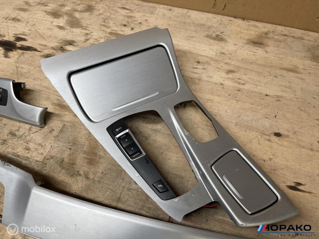 Interieurlijsten set geborsteld aluminium BMW 5serie F10 F11, Auto-onderdelen, Gebruikt, Einsteinlaan 5 rijswijk, Bmw, Ophalen of Verzenden