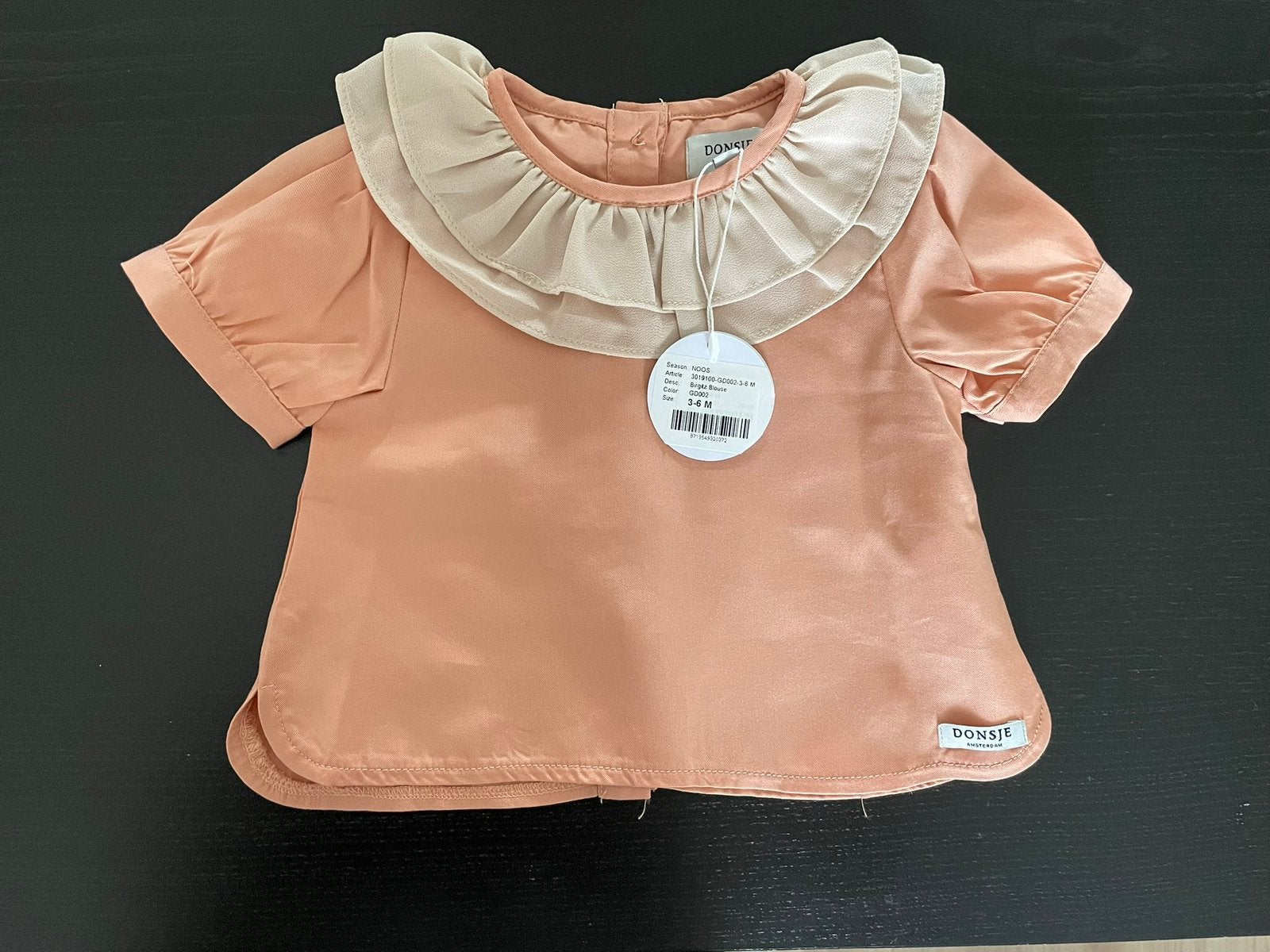 NIEUW! Donsje blouse maat 3-6 maanden, Kinderen en Baby's, Ophalen of Verzenden, Nieuw, Meisje, Overhemdje of Bloesje