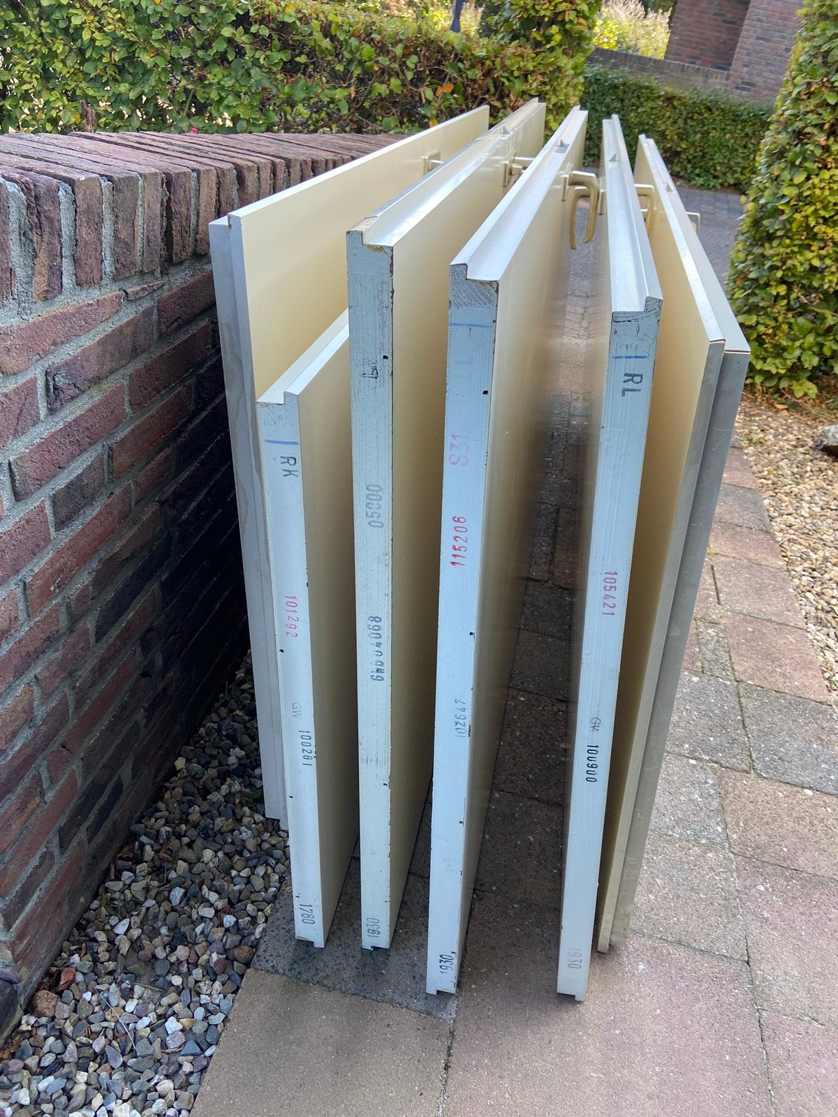 Zes binnendeuren (opdek), Ophalen, Gebruikt, Binnendeur, 200 tot 215 cm