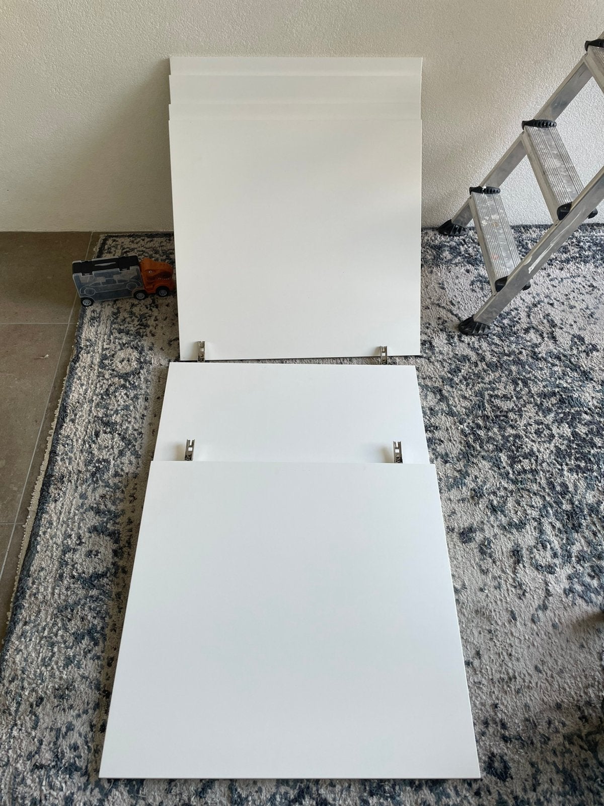 Ikea besta frontjes wit, Ophalen, Zo goed als nieuw, Kunststof