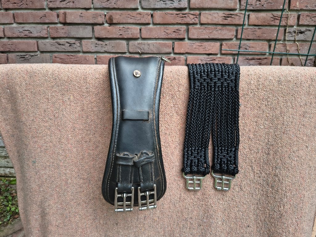 Dressuur singels, Dieren en Toebehoren, Gebruikt, Ophalen of Verzenden, Zwart, Singel