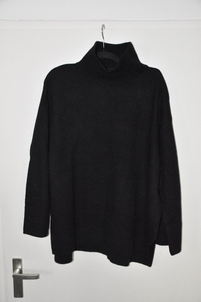 mooie nieuwe zwarte koltrui maat XL 48/50 H&M, Kleding | Dames, H&M, Zwart, Ophalen of Verzenden, Zo goed als nieuw