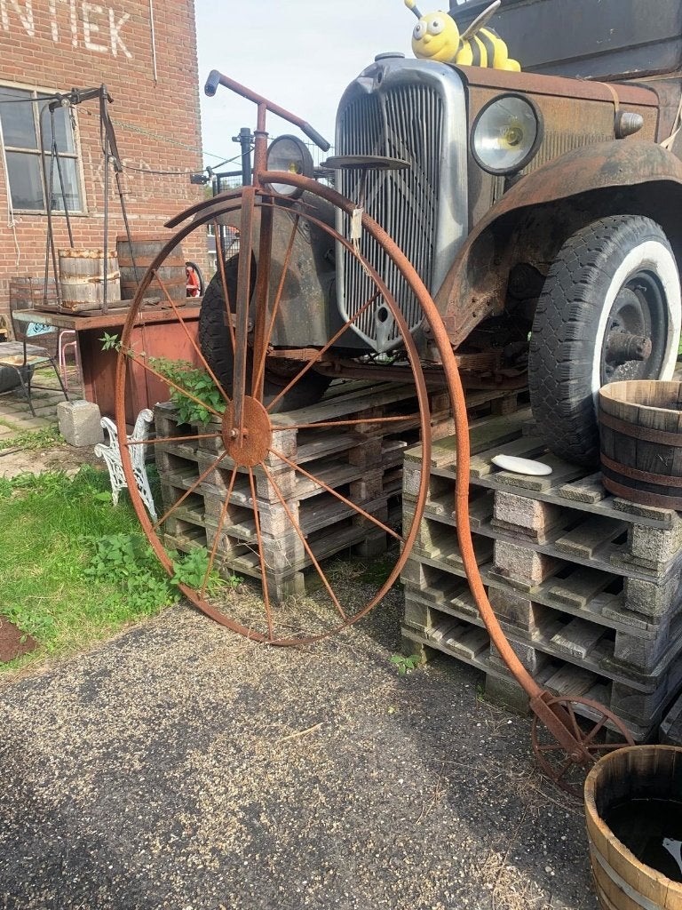 Antieke Hoge Bi fiets - Vintage